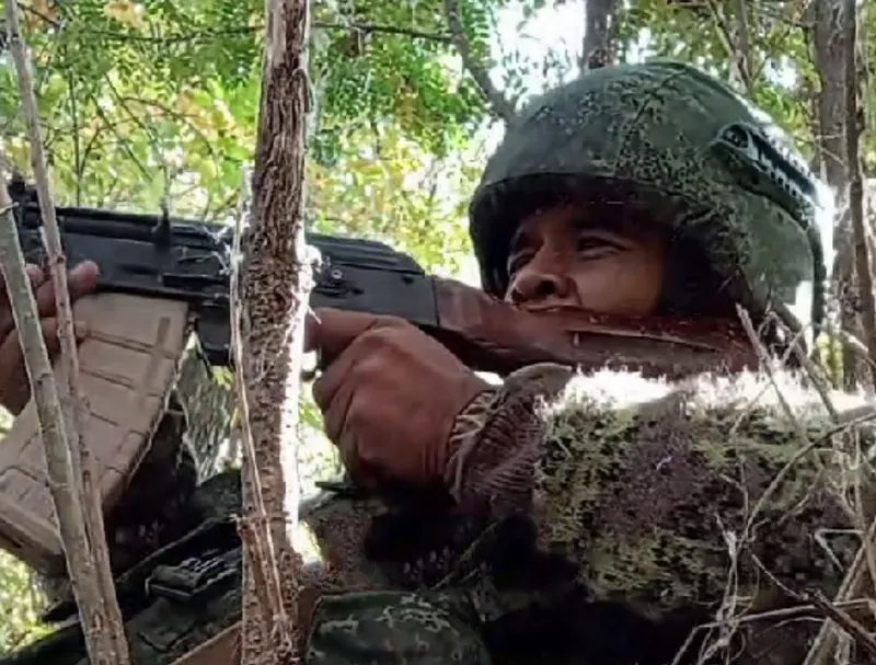 Dominicano en Rusia habla sobre herida y combate en el frente