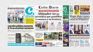 Resumen de noticias dominicanas