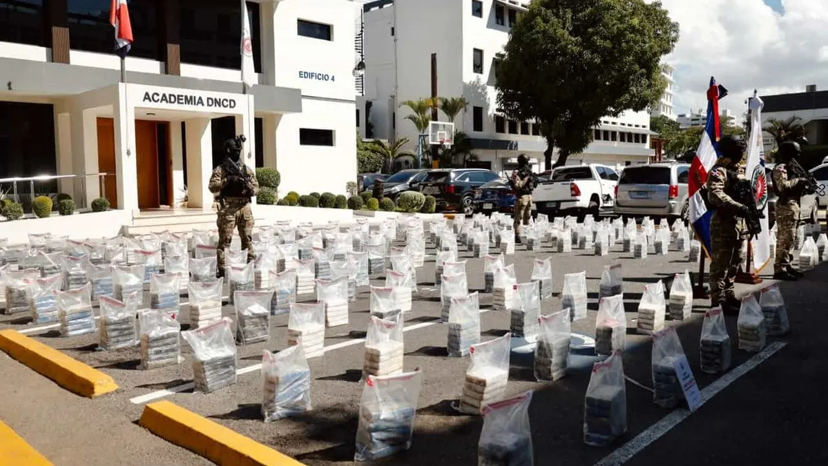 RD supera las 34 toneladas de drogas incautadas en 2026