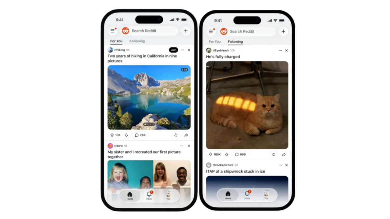 Reddit agrega sección 'para ti' con recomendaciones en su app